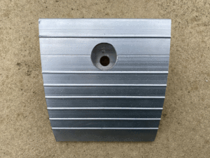 The Kirby Best Driveway Ramp Driveway Ramps Kerb-Ramps Curb-Ramp-DIY Ramp Mounting Holes for dynamic bolting in the gutter to stop people stealing the aluminium car ramp