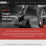 New Zealand Equipment Group Website design & production by XDC.NZ the most experienced professional & affordable Website Design company in Rolleston & Christchurch areas near me