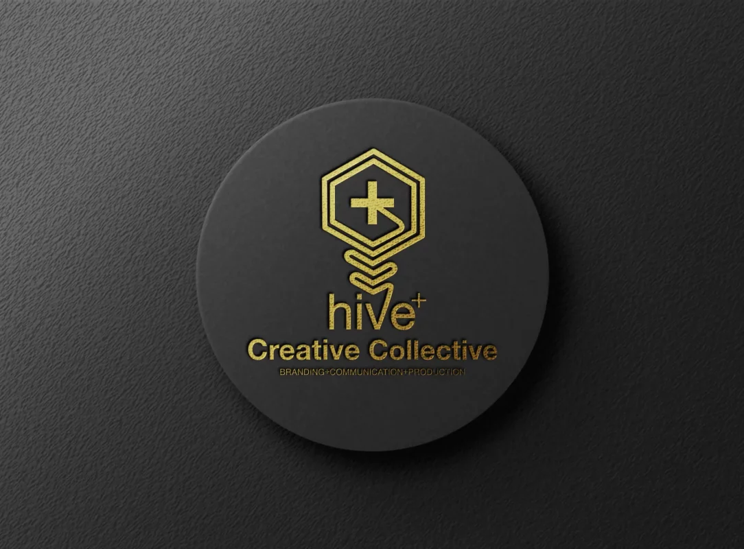 Logo Making made easy for Hive+ Creative Collective in Riccarton, Christchucrh, Canterbury, NZ. A business friendly creative styled Logo Design made by XDC.NZ, the super experienced Logo Maker based in Christchurch & Rolleston Selwyn NZ