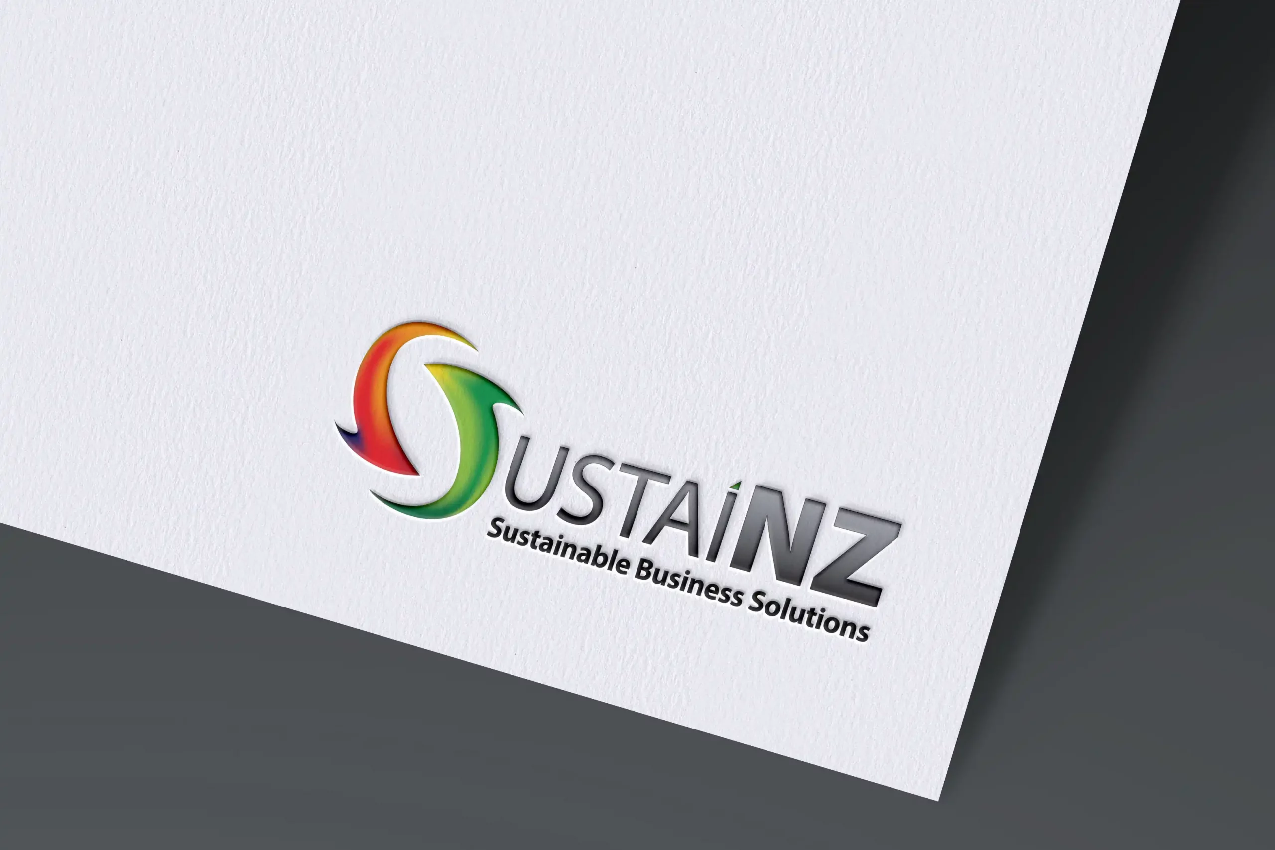 Logo Making made easy for Sustain NZ in Christchurch, Canterbury, NZ. An international style, eco-sustainable New Zealand type Logo Design made by XDC.NZ, the super experienced, professional, specialist Logo Designer based in Christchurch