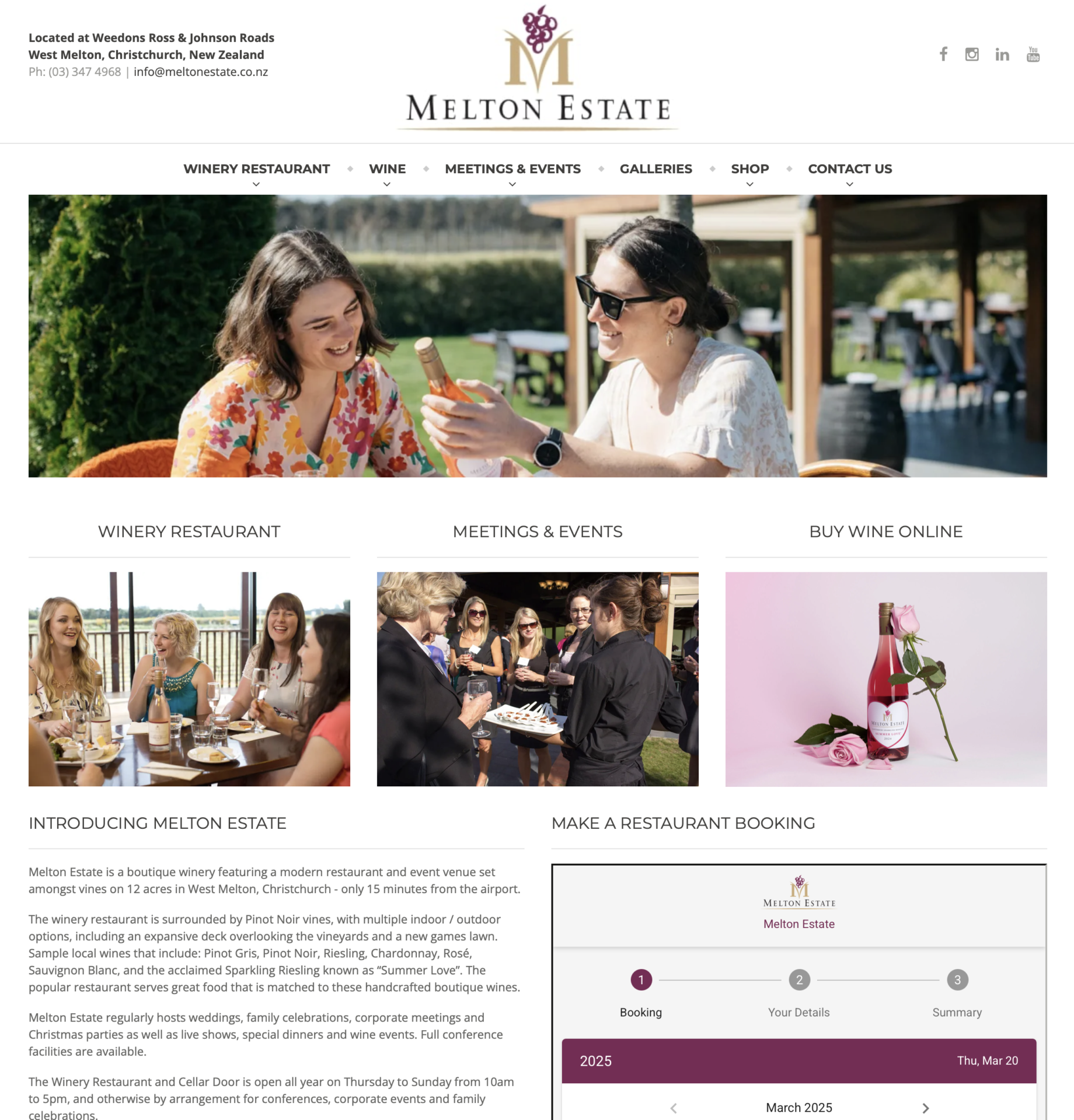 Exceptional logo design, wine labels, print and packaging. His creativity and expertise consistently elevate our business with every project for Christchurch Wedding Venue Winery Vineyard & Restaurant