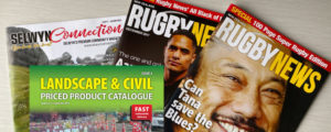 Rugby News (Christchurch, New Zealand) BP4 (GRAPHfix), all their graphic design, layout and finished artwork and pre-press needs covered.