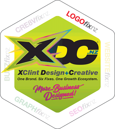 XDC.NZ — Christchurch Logo, Graphic & Web Designer